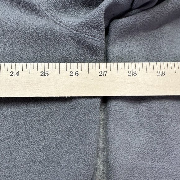 Nike Sweatshirt Men XL THERMA-FIT Gray V-Neck Fleece Pullover Insulated - Picture 9 of 10